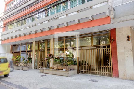 Fachada e portaria de apartamento para alugar com 2 quartos, 74m² em Humaitá, Rio de Janeiro