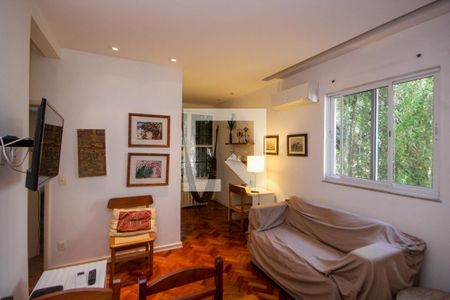 Sala de casa de condomínio para alugar com 1 quarto, 48m² em Leme, Rio de Janeiro