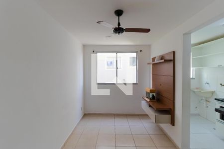 Sala de apartamento para alugar com 2 quartos, 48m² em Loteamento Parque São Martinho, Campinas