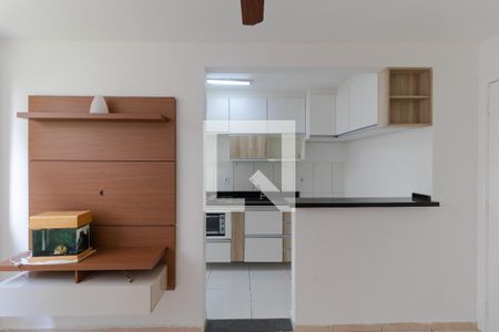Sala de apartamento para alugar com 2 quartos, 48m² em Loteamento Parque São Martinho, Campinas