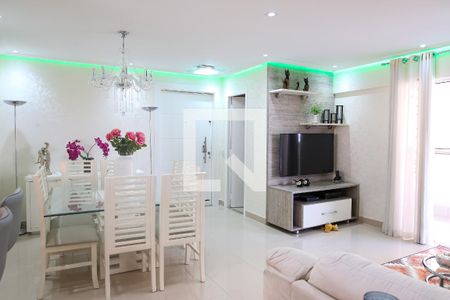 Sala de apartamento para alugar com 3 quartos, 133m² em Campestre, Santo André