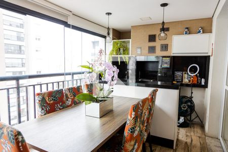 Varanda de apartamento à venda com 2 quartos, 120m² em Jardim, Santo André