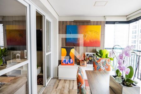 Varanda de apartamento à venda com 2 quartos, 120m² em Jardim, Santo André
