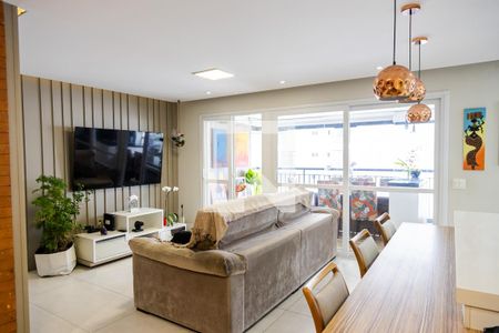 Sala de apartamento à venda com 2 quartos, 120m² em Jardim, Santo André