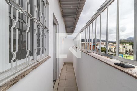Varanda da Sala de apartamento para alugar com 1 quarto, 36m² em Pechincha, Rio de Janeiro