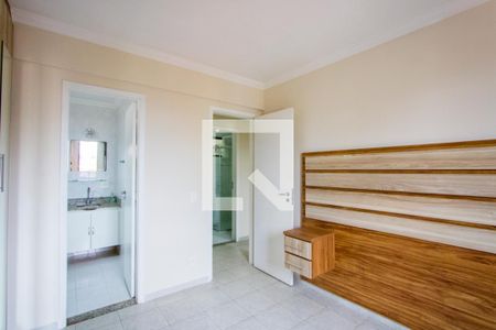 Quarto 1 - Suíte de apartamento à venda com 3 quartos, 82m² em Vila Valparaíso, Santo André