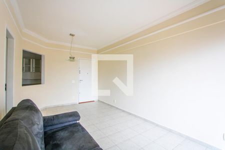 SalaSala de apartamento à venda com 3 quartos, 82m² em Vila Valparaíso, Santo André