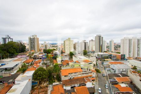 Vista da varanda de apartamento à venda com 3 quartos, 82m² em Vila Valparaíso, Santo André