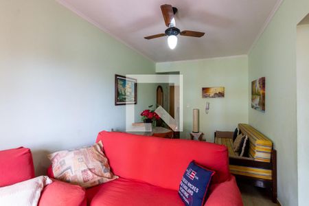 Sala de apartamento para alugar com 2 quartos, 84m² em Tupi, Praia Grande