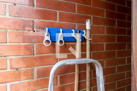 Apartamento para alugar com 84m², 2 quartos e 1 vagaDetalhe da área de serviço