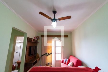 Detalhe da sala de apartamento para alugar com 2 quartos, 84m² em Tupi, Praia Grande