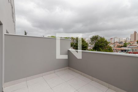 Apartamento à venda com 40m², 1 quarto e sem vagaSacada do Quarto