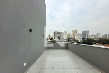 Terraço(área comum) de apartamento para alugar com 1 quarto, 32m² em Bosque da Saúde, São Paulo