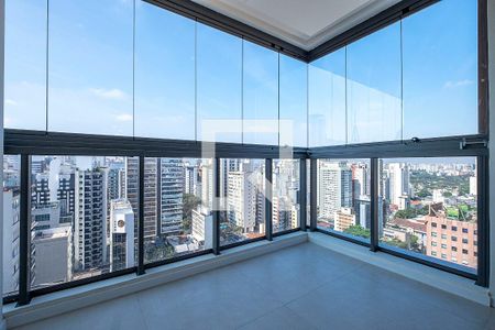 Sala/Cozinha de apartamento para alugar com 1 quarto, 45m² em Jardins, São Paulo