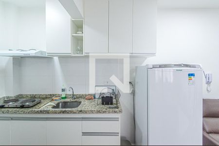 Studio para alugar com 25m², 1 quarto e sem vaga Studio para alugar com 25m², 1 quarto e sem vagaCozinha
