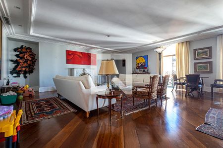 Sala de apartamento à venda com 4 quartos, 394m² em Jardim Paulista, São Paulo