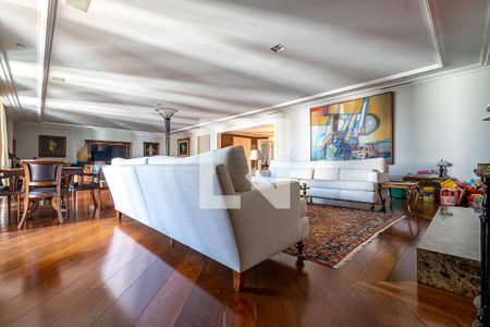 Sala de apartamento à venda com 4 quartos, 394m² em Jardim Paulista, São Paulo