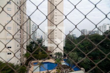 Sala / Varanda - Vista de apartamento para alugar com 2 quartos, 55m² em Cidade Monções, São Paulo