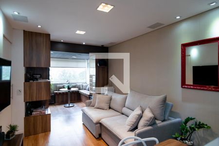 Sala de apartamento para alugar com 2 quartos, 55m² em Cidade Monções, São Paulo