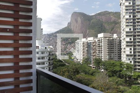 Varanda da Sala de apartamento à venda com 2 quartos, 82m² em São Conrado, Rio de Janeiro