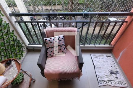 Varanda da Sala de apartamento à venda com 2 quartos, 58m² em Jardim Ampliação, São Paulo