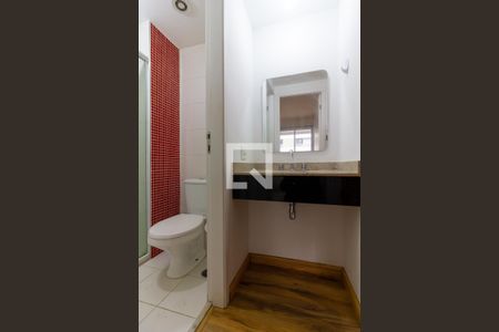 Banheiro de apartamento à venda com 1 quarto, 40m² em Vila Anglo Brasileira, São Paulo