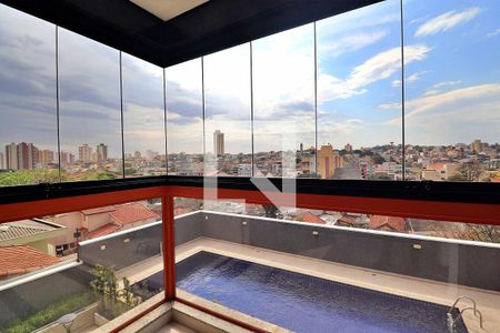Varanda de apartamento à venda com 2 quartos, 67m² em Vila Curuçá, Santo André