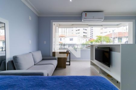 Sala/Quarto de kitnet/studio para alugar com 1 quarto, 40m² em Aclimação, São Paulo