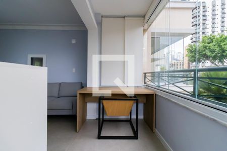 Sacada de kitnet/studio para alugar com 1 quarto, 40m² em Aclimação, São Paulo