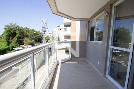 Varanda de apartamento para alugar com 3 quartos, 80m² em Recreio dos Bandeirantes, Rio de Janeiro