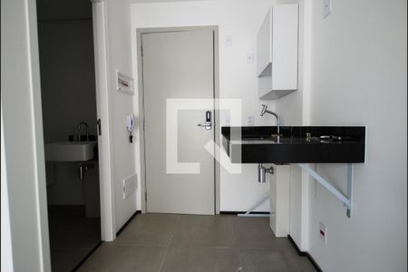 Cozinha de apartamento para alugar com 1 quarto, 21m² em Vila Mariana, São Paulo