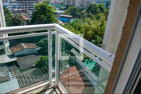 Varanda de apartamento à venda com 1 quarto, 41m² em Taquara, Rio de Janeiro