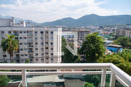 Varanda de apartamento à venda com 1 quarto, 41m² em Taquara, Rio de Janeiro