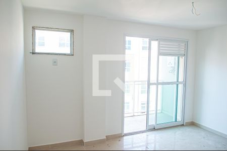 sala e cozinha de apartamento à venda com 1 quarto, 41m² em Taquara, Rio de Janeiro