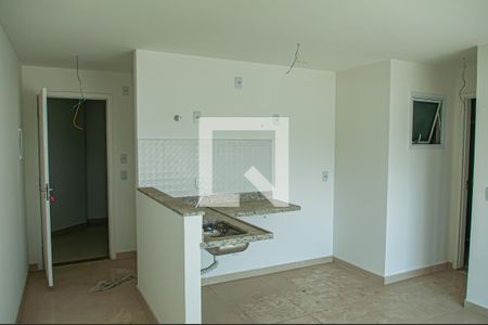 sala e cozinha de apartamento para alugar com 1 quarto, 41m² em Taquara, Rio de Janeiro