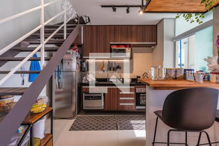 Cozinha de apartamento para alugar com 3 quartos, 140m² em Tamboré, Barueri