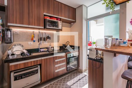 Cozinha de apartamento para alugar com 3 quartos, 140m² em Tamboré, Barueri