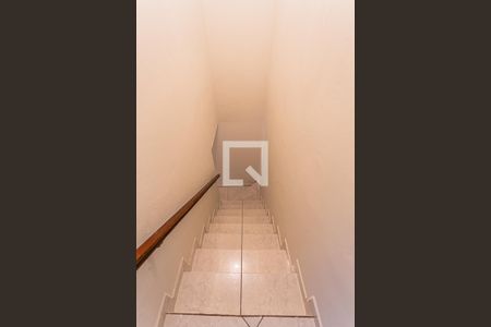 Escada Dormitórios de casa à venda com 3 quartos, 140m² em Parque Marajoara, Santo André