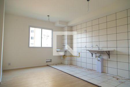 Sala e Cozinha de apartamento à venda com 2 quartos, 39m² em Vila Mira, São Paulo