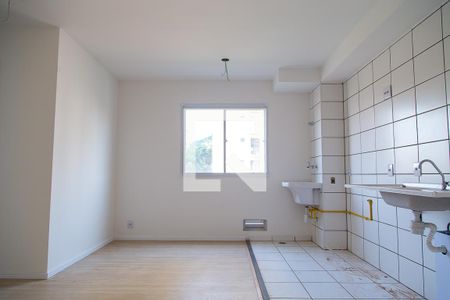 Sala e Cozinha de apartamento à venda com 2 quartos, 39m² em Vila Mira, São Paulo