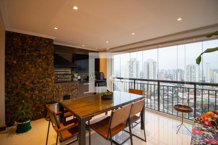 Varanda Gourmet de apartamento à venda com 2 quartos, 95m² em Vila Romana, São Paulo