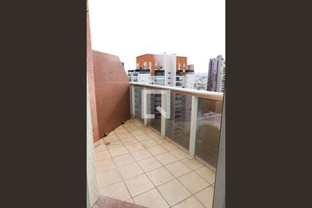 Varanda da Sala de apartamento para alugar com 2 quartos, 130m² em Jardim, Santo André