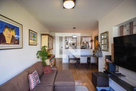 Sala de apartamento à venda com 3 quartos, 84m² em Vila Suzana, São Paulo