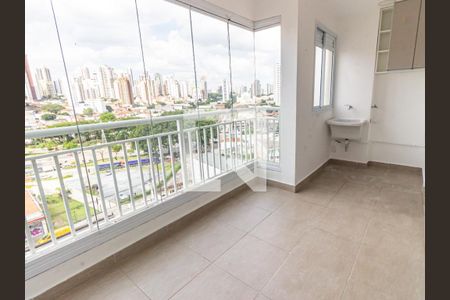 Varanda e Área de Serviço de apartamento para alugar com 2 quartos, 62m² em Quarta Parada, São Paulo