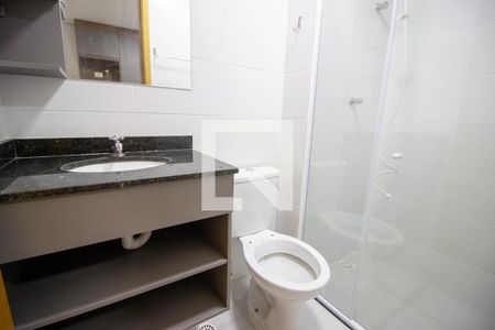 Studio para alugar com 28m², 1 quarto e sem vaga Studio para alugar com 28m², 1 quarto e sem vagaBanheiro