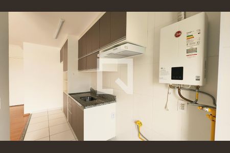 Cozinha e Área de Serviço de apartamento para alugar com 2 quartos, 68m² em Jardim Tereza Cristina, Jundiaí