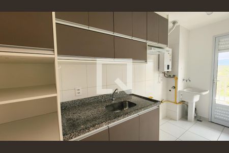 Cozinha e Área de Serviço de apartamento para alugar com 2 quartos, 68m² em Jardim Tereza Cristina, Jundiaí
