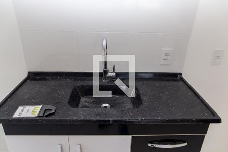 Apartamento para alugar com 40m², 2 quartos e 1 vagaDetalhe cozinha