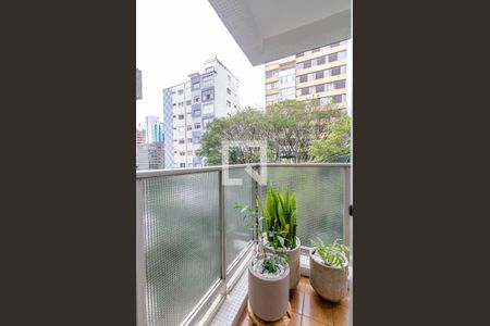 Varanda de apartamento para alugar com 2 quartos, 74m² em Jardim Paulista, São Paulo
