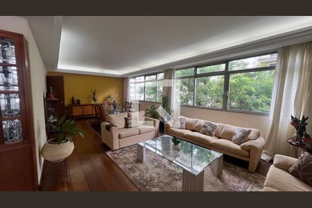 Sala de estar de apartamento para alugar com 3 quartos, 220m² em Jardim Paulista, São Paulo